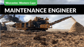 Maintenance Engineer - Worcester, Western Cape