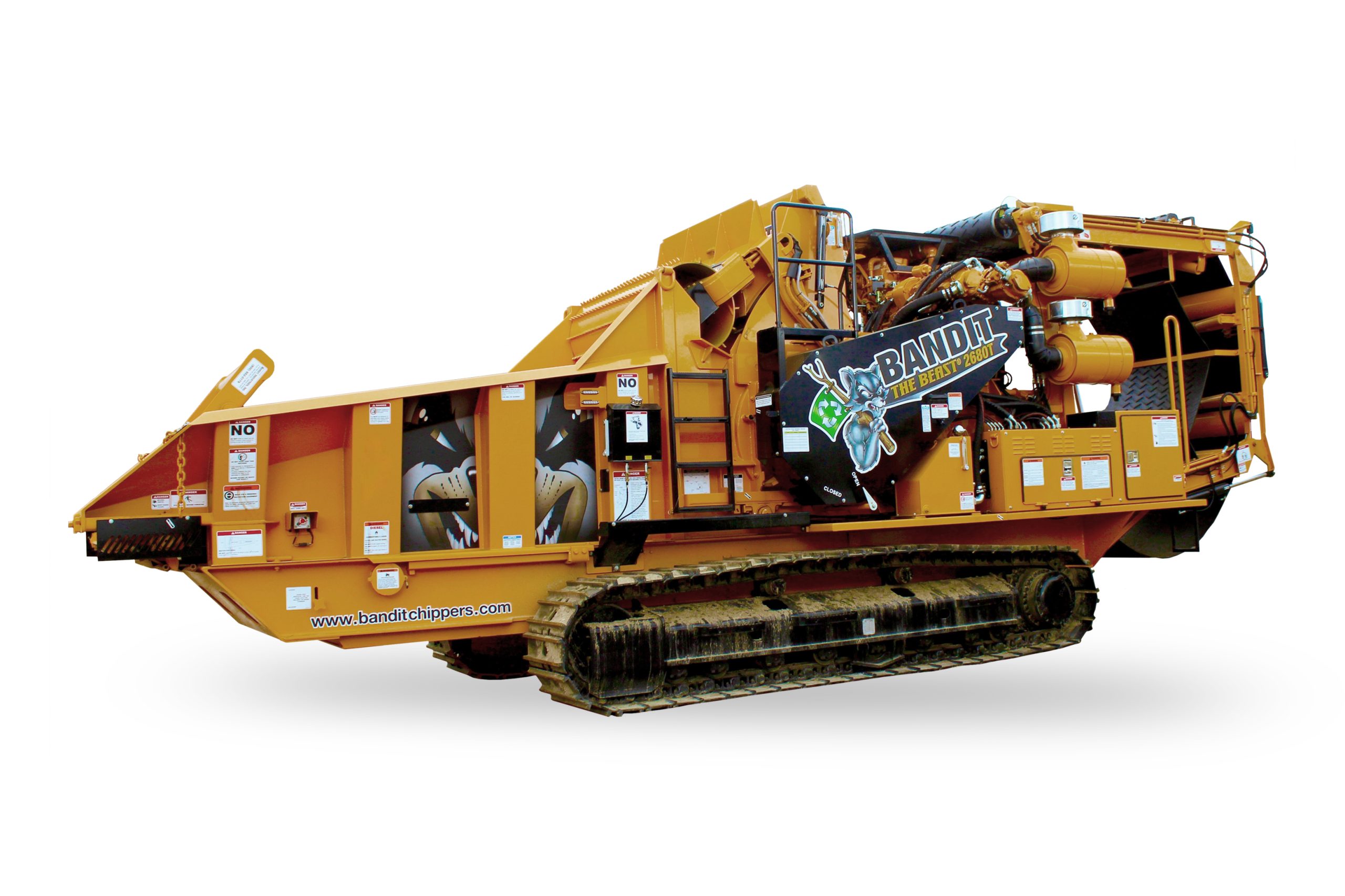 BANDIT Beast 2680XP Horizontal Grinder | Versatile grinder for wood debris, stumps, and land clearing.