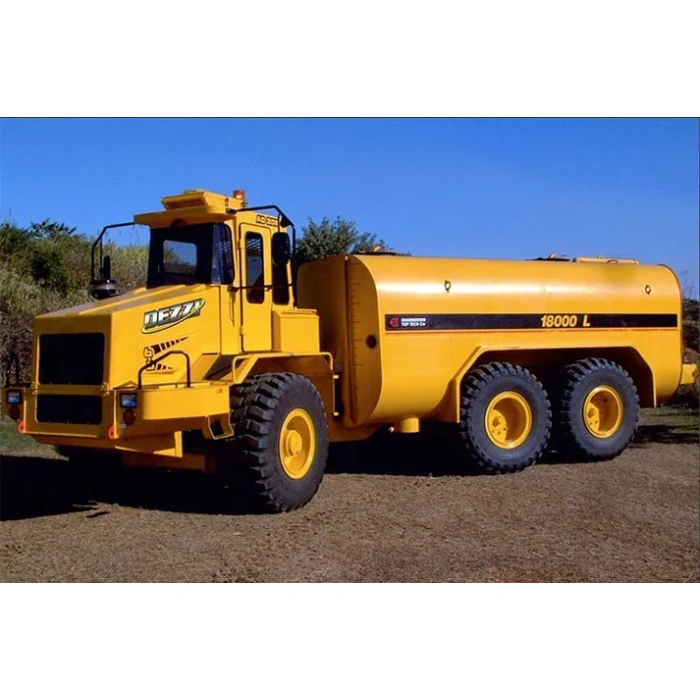 Dezzi ad20b articulated water tank | high-capacity off-road water transport vehicle.