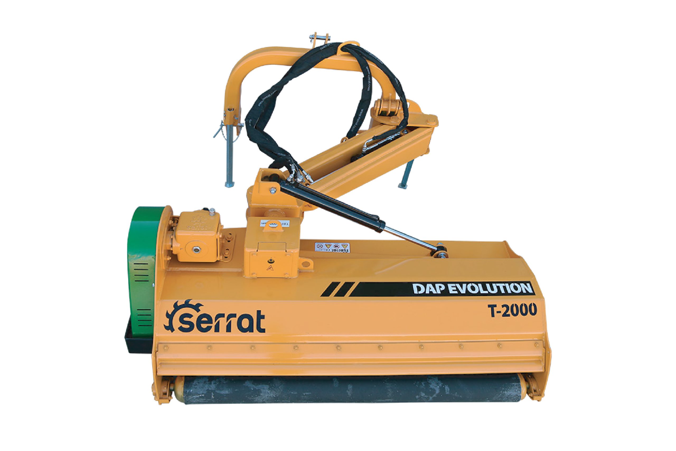 Serrat DAP Evolution Mulcher | Powerful forestry attachment for grinding wood and vegetation.