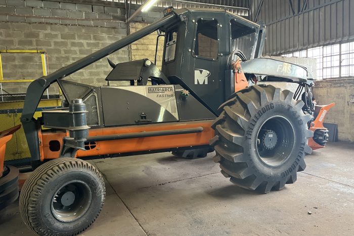Matriarch fastfell mk1 tree feller for efficient tree felling operations.