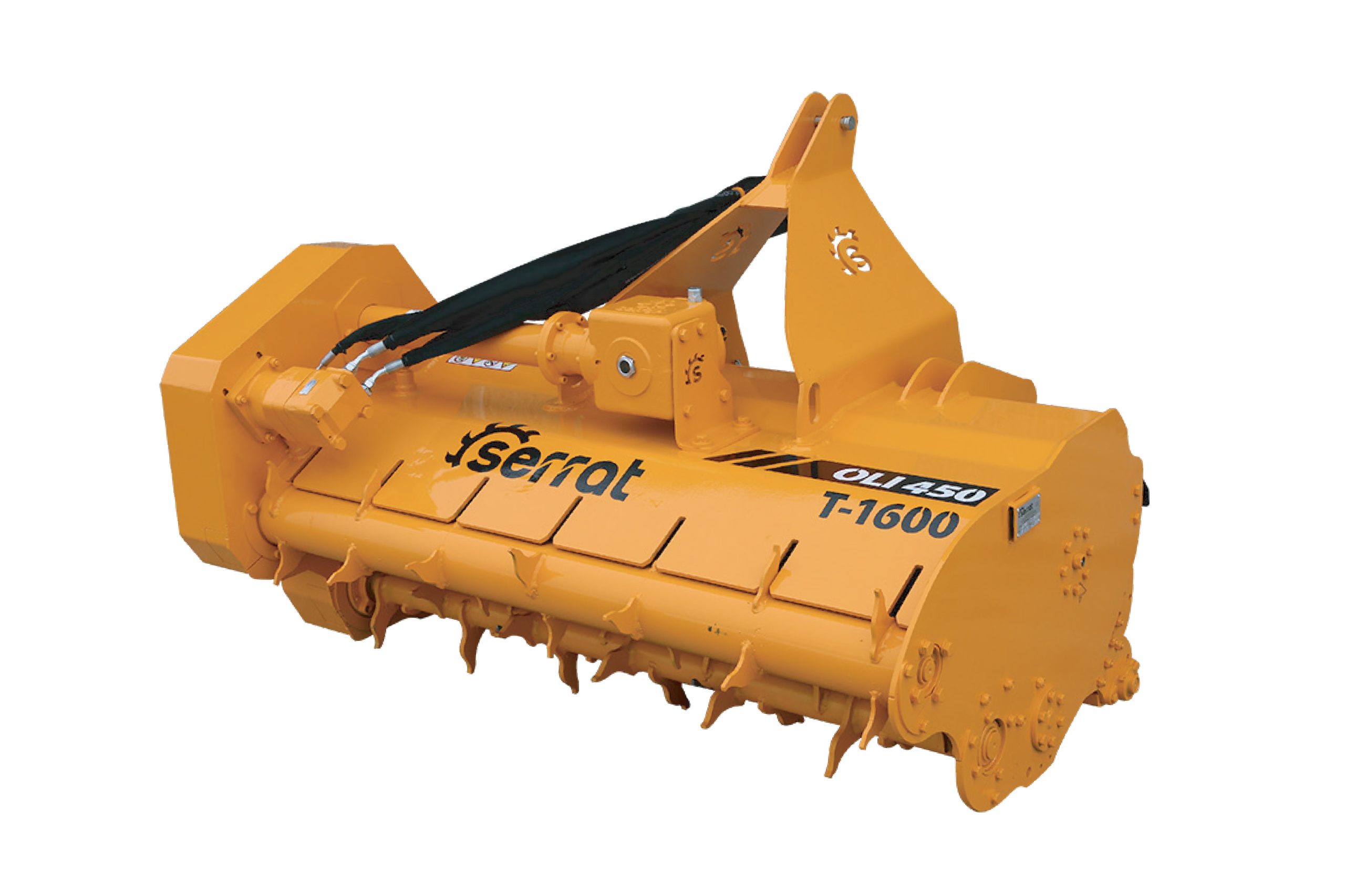 Serrat Oli 450 Mulcher | Forestry attachment for grinding wood and vegetation.