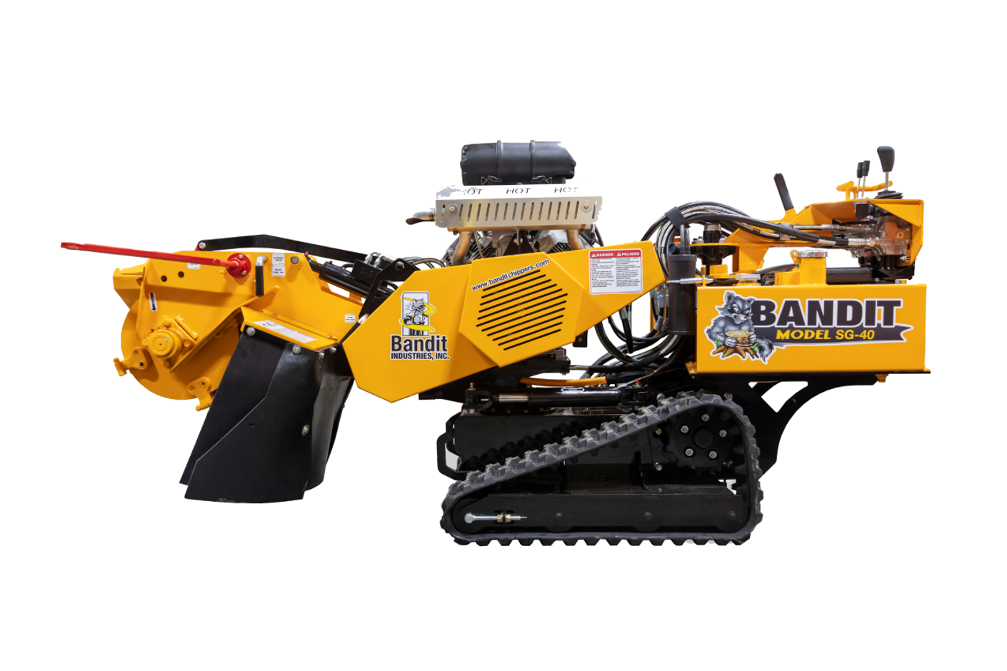 BANDIT SG-40 Self-Propelled Stump Grinder | Powerful and maneuverable grinder for efficient stump removal.