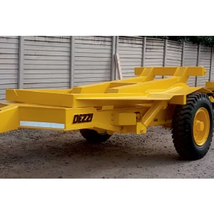 7 Tonne Single Axle Bundle Timber Trailer for transporting bundled timber loads.