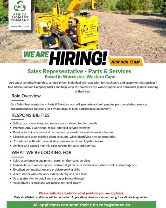 Sales rep parts
