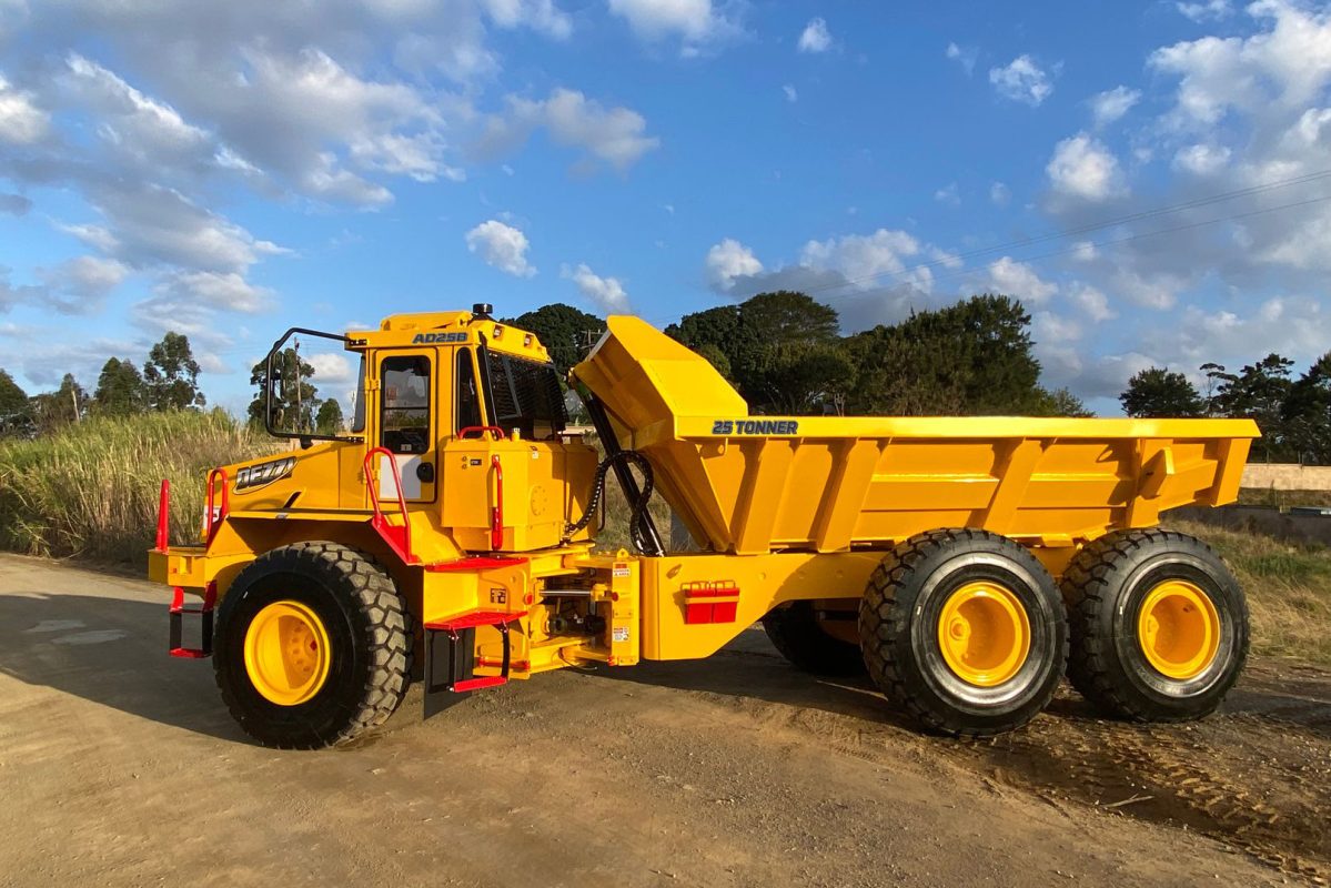 Dezzi ad25b 6x6 articulated dump truck 2