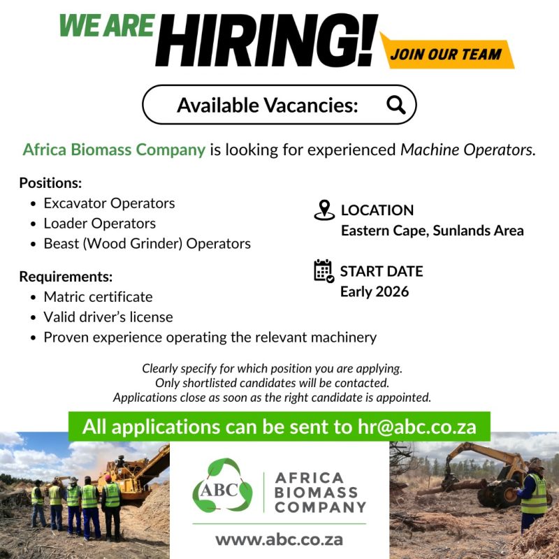 Machine operators - sunlands, eastern cape 2 Whatsapp image 2025 12 16 at 10. 18. 45