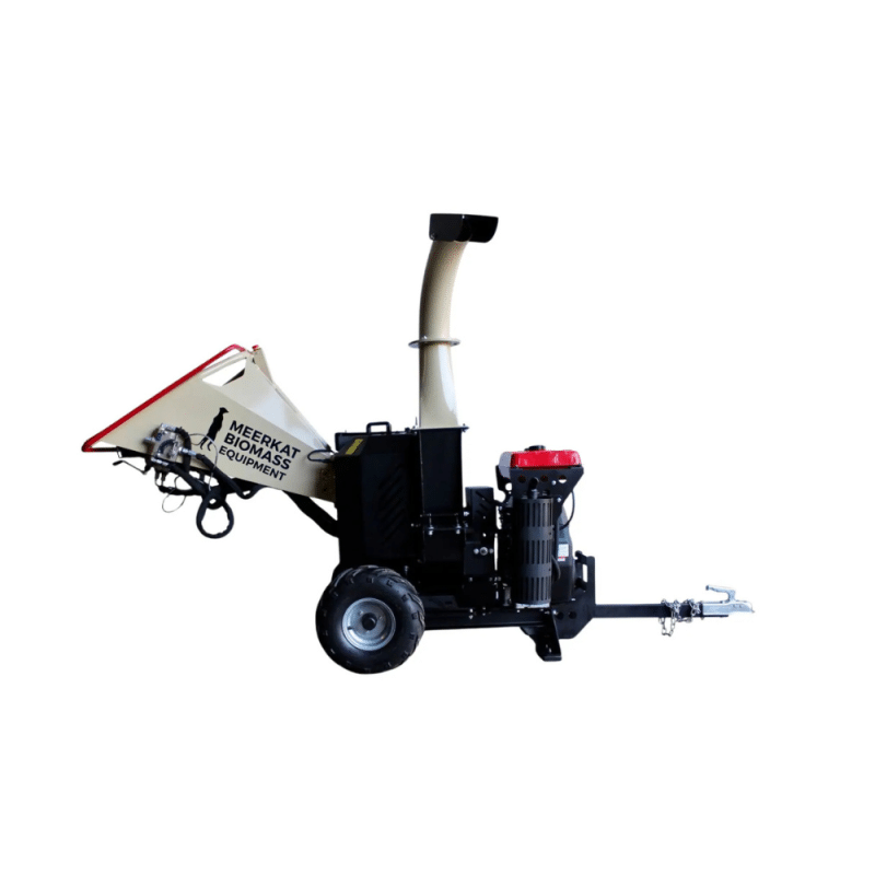 Meerkat 120 hydraulic infeed chipper 120mm capacity